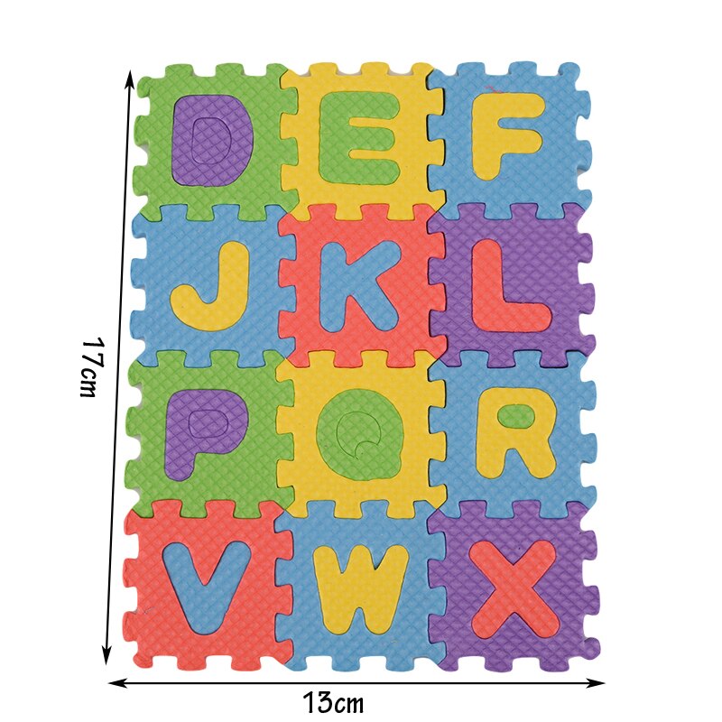 Tapete de EVA com letras - Pimdukaofertas