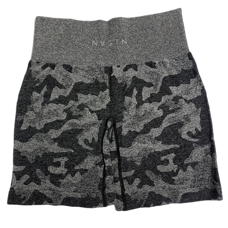 Shorts sem costura camuflado - Pimdukaofertas