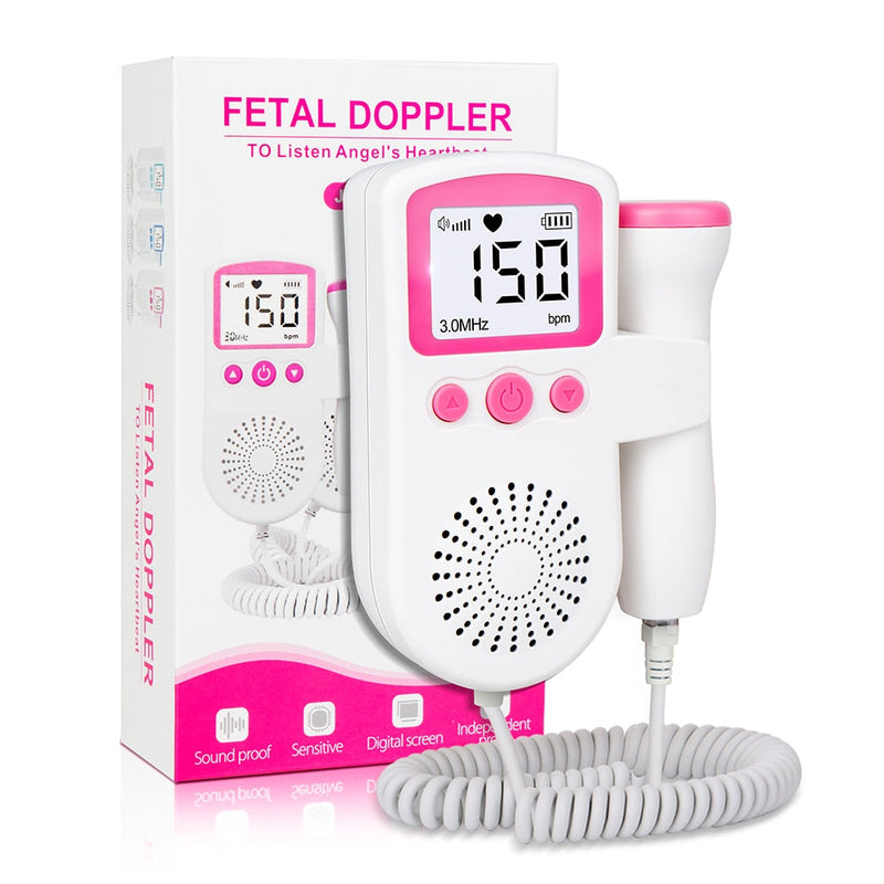 Monitor Fetal - Para ouvir o coraçãozinho do seu bebê - Pimdukaofertas