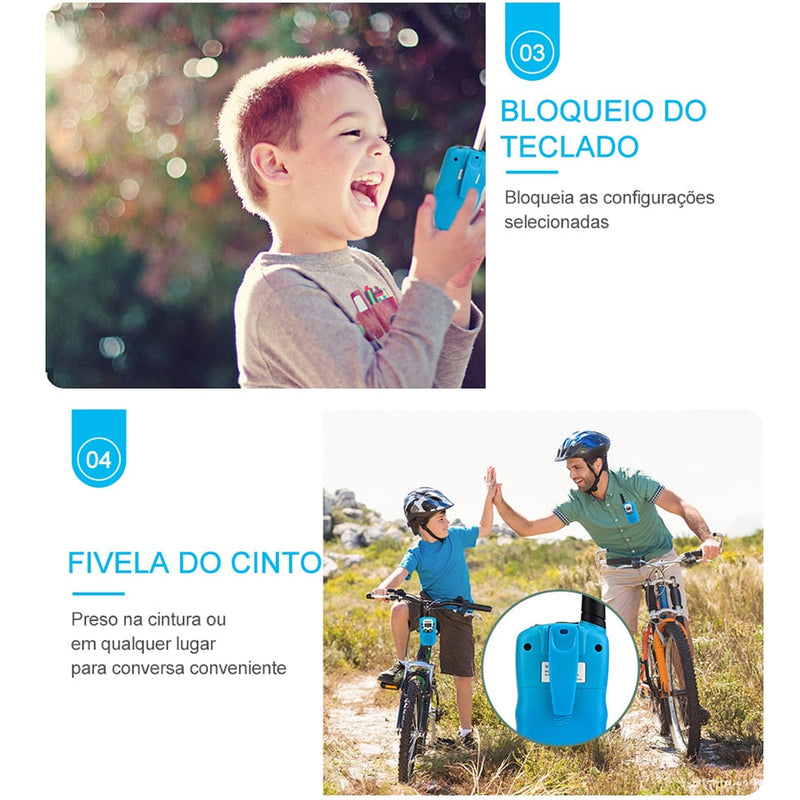 Walkie Talkie Portátil infantil - Pimdukaofertas