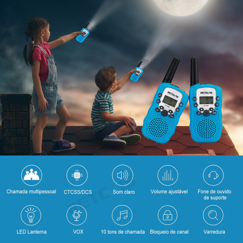 Walkie Talkie Portátil infantil - Pimdukaofertas